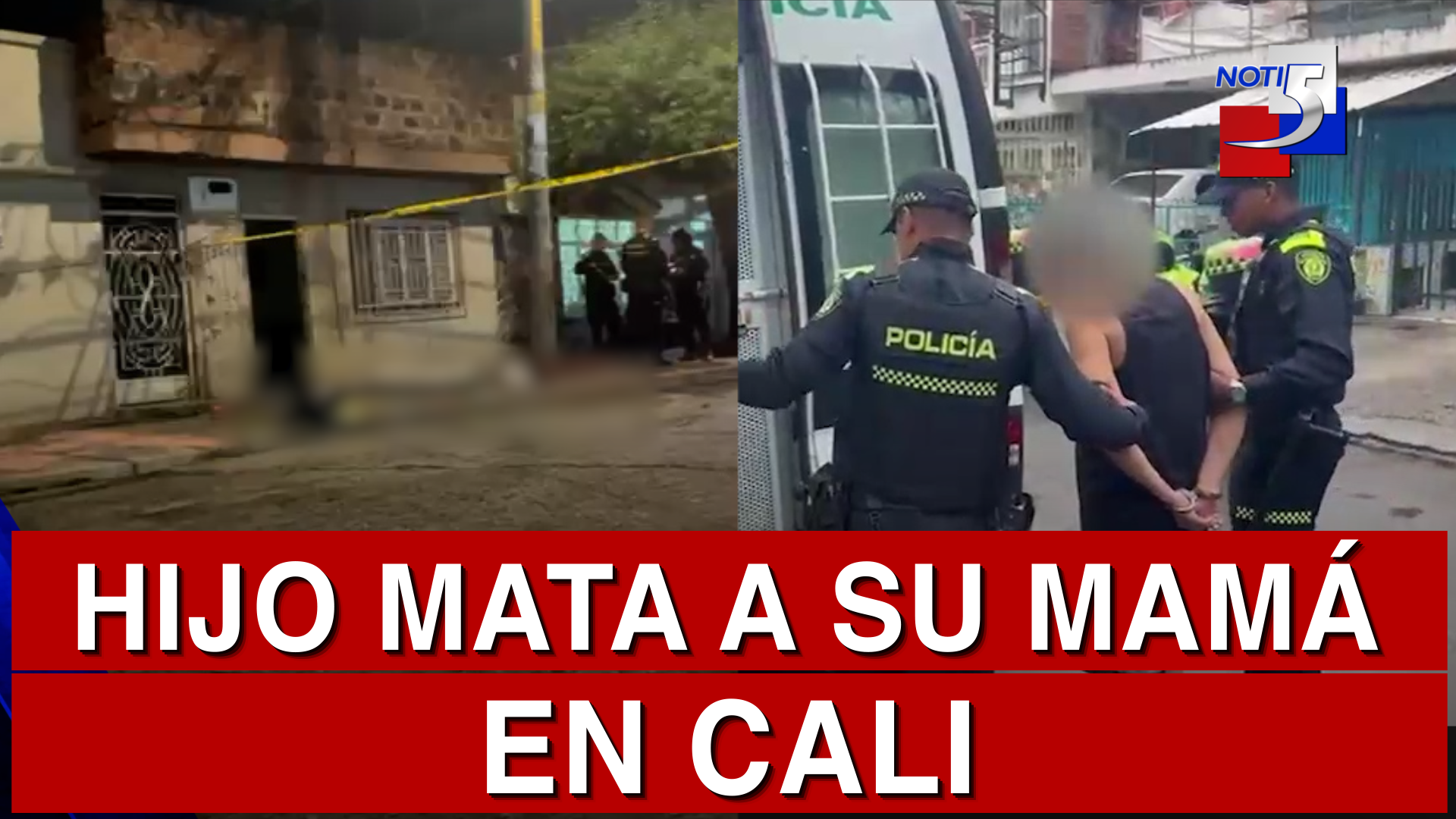 Hijo mata a su mamá en Cali - Noti5